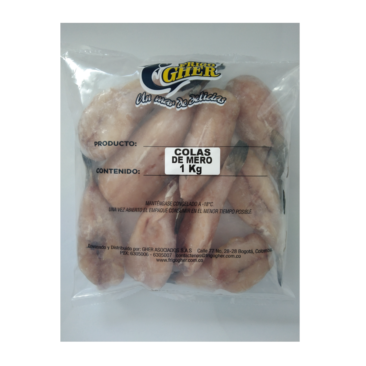 Colas De Mero X Kilo Frigogher