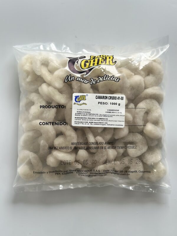 camaron crudo 41-50