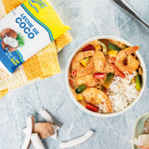 Envase de leche de coco extracto por 250ml ideal para recetas de pescados y mariscos de Frigogher